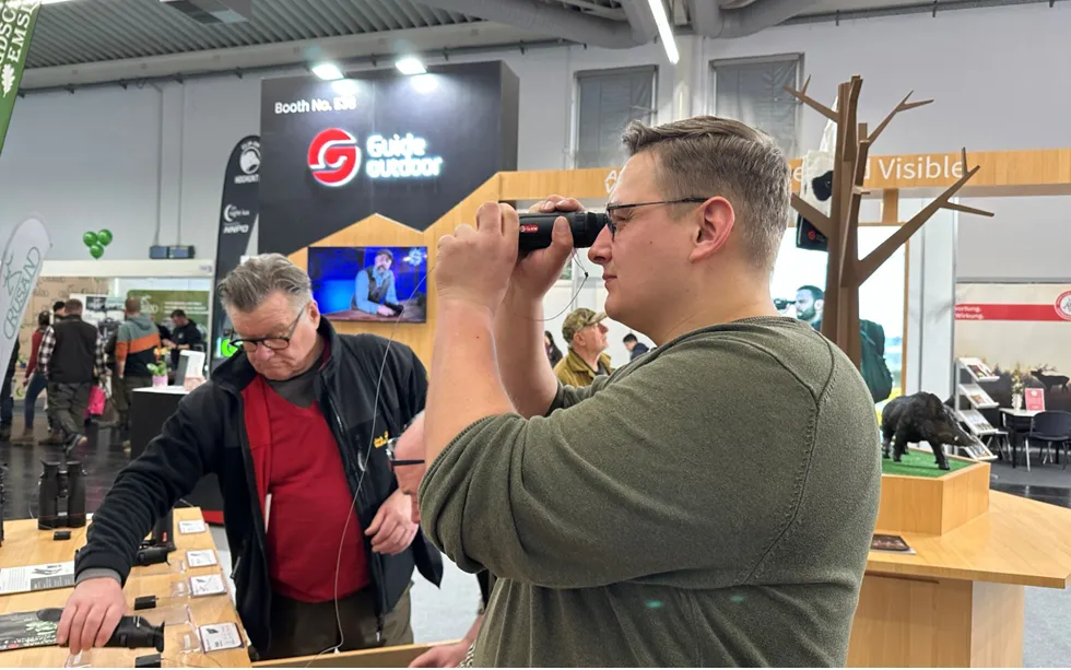 Guide Sensmart llama la atención del mercado europeo con el modelo TD650LS en la feria JAGD&HUND 2026