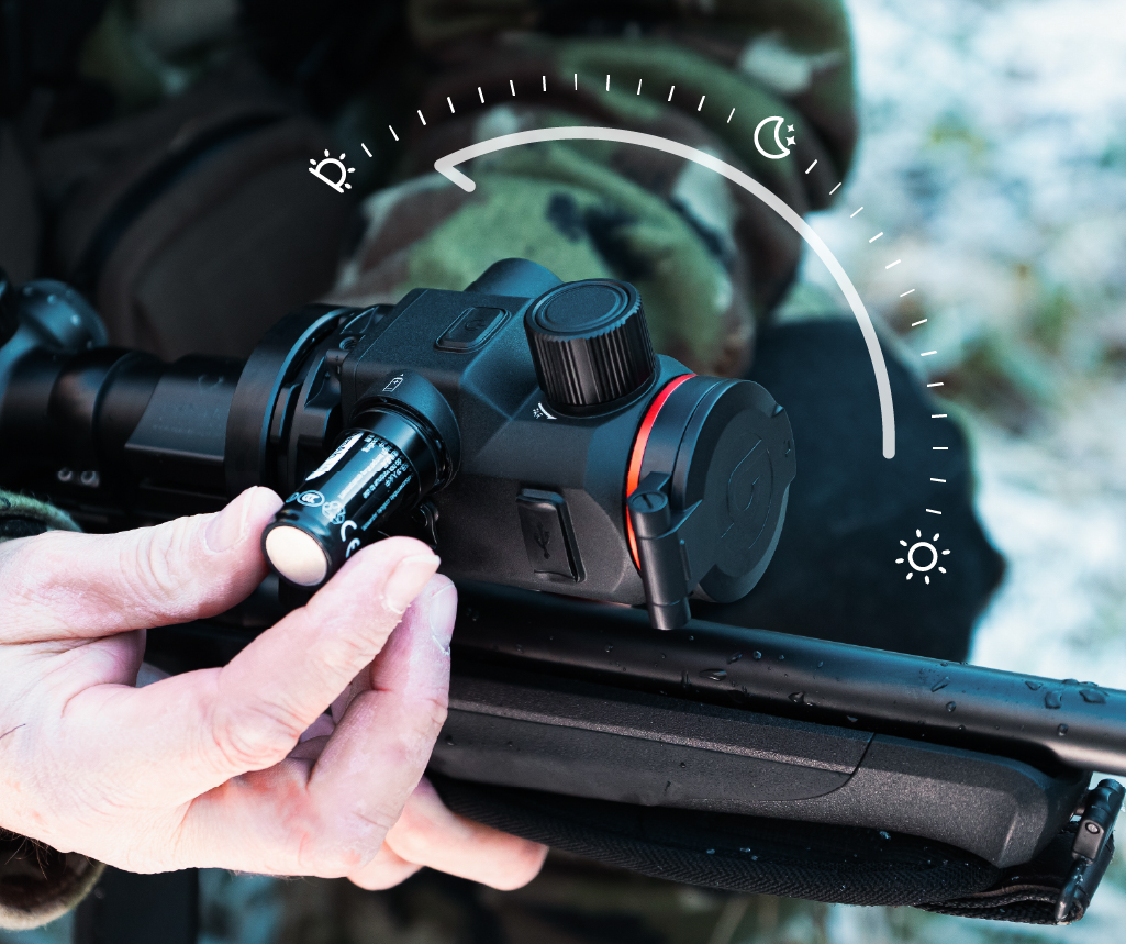 Por qué el Hunting Thermal Clip-On funciona a la perfección en condiciones de luz variables